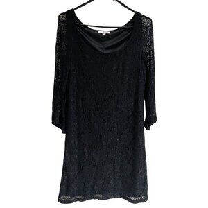 Rachael & Chloe Black Lace Dress